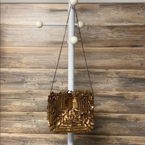 Phive Rivers Genuine Leather Illusion Tan Bag P15